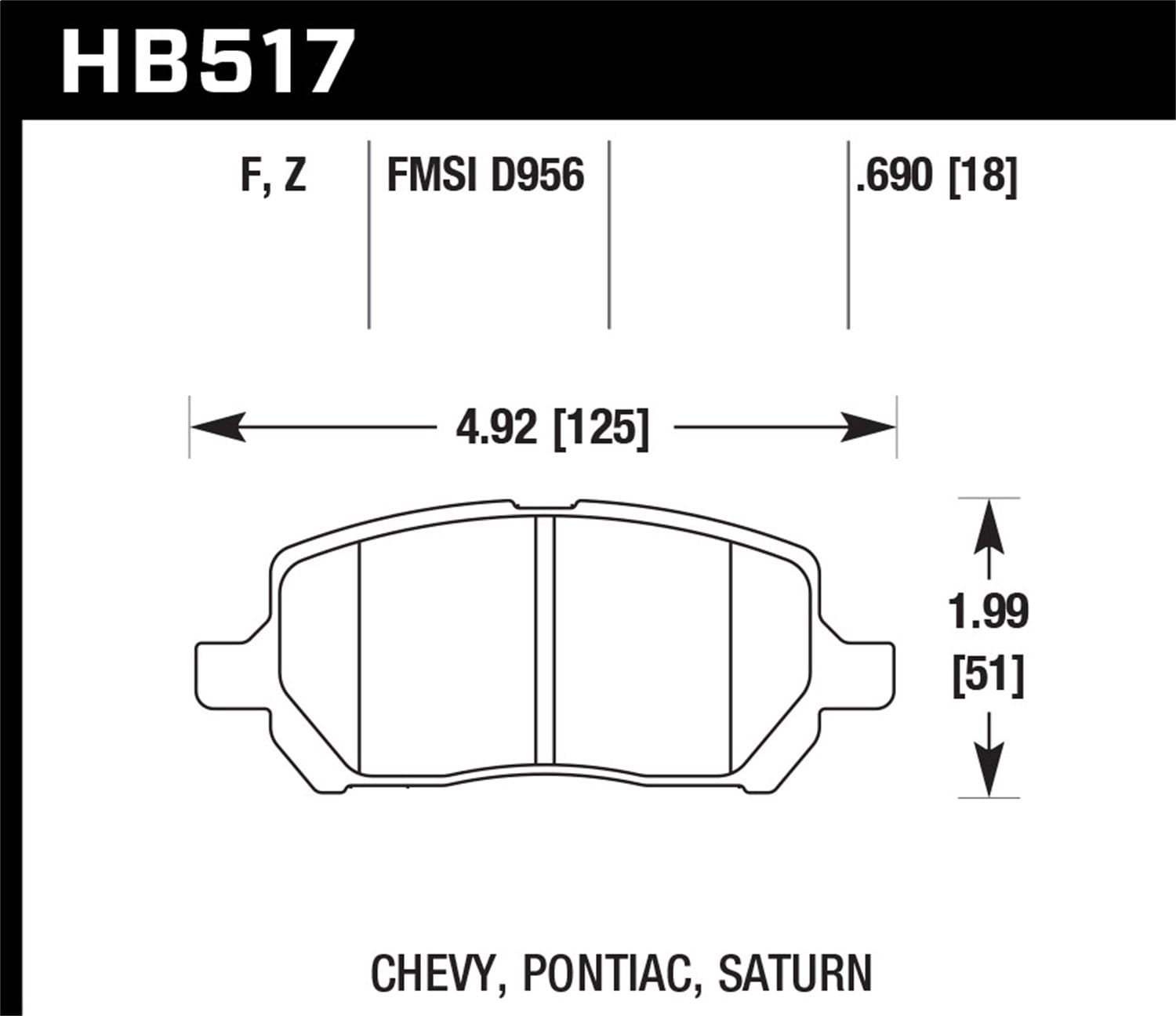 Performance Ceramic Disc Brake Pad