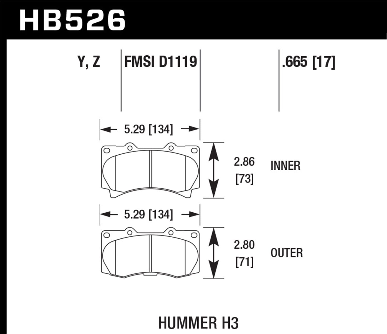 LTS Disc Brake Pad