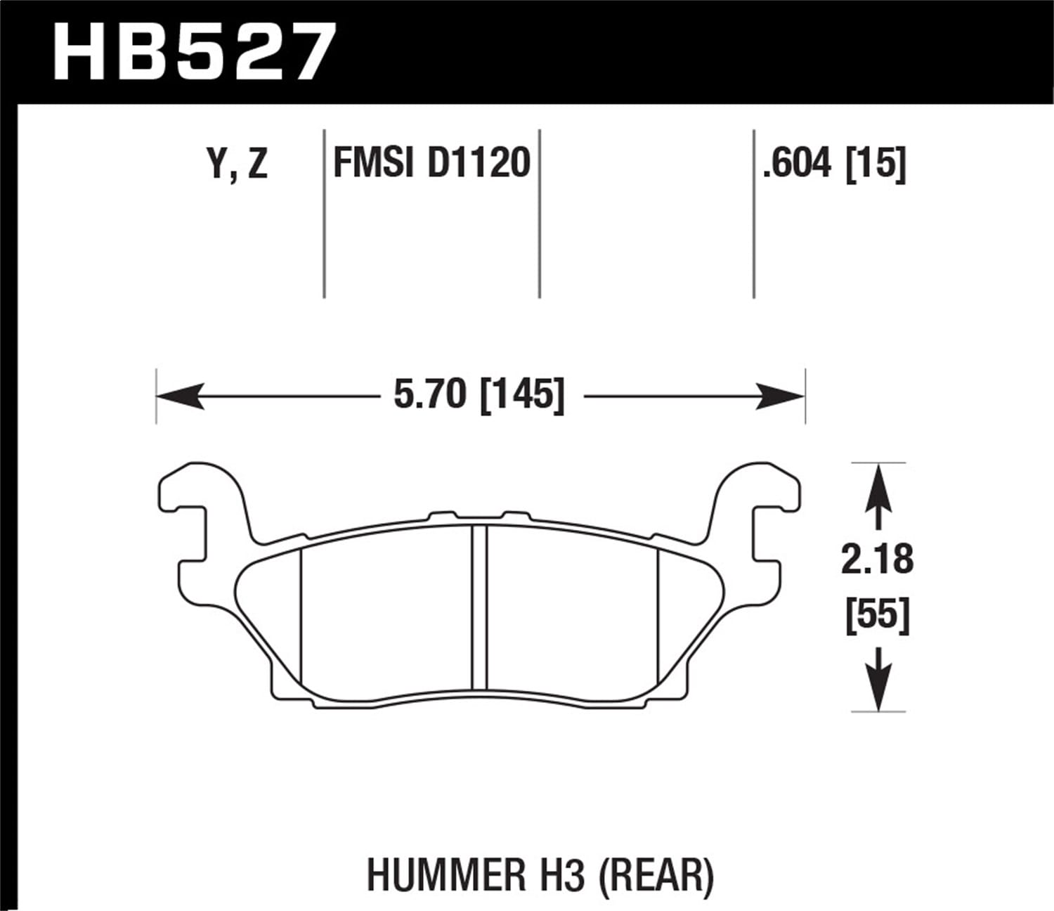 Performance Ceramic Disc Brake Pad