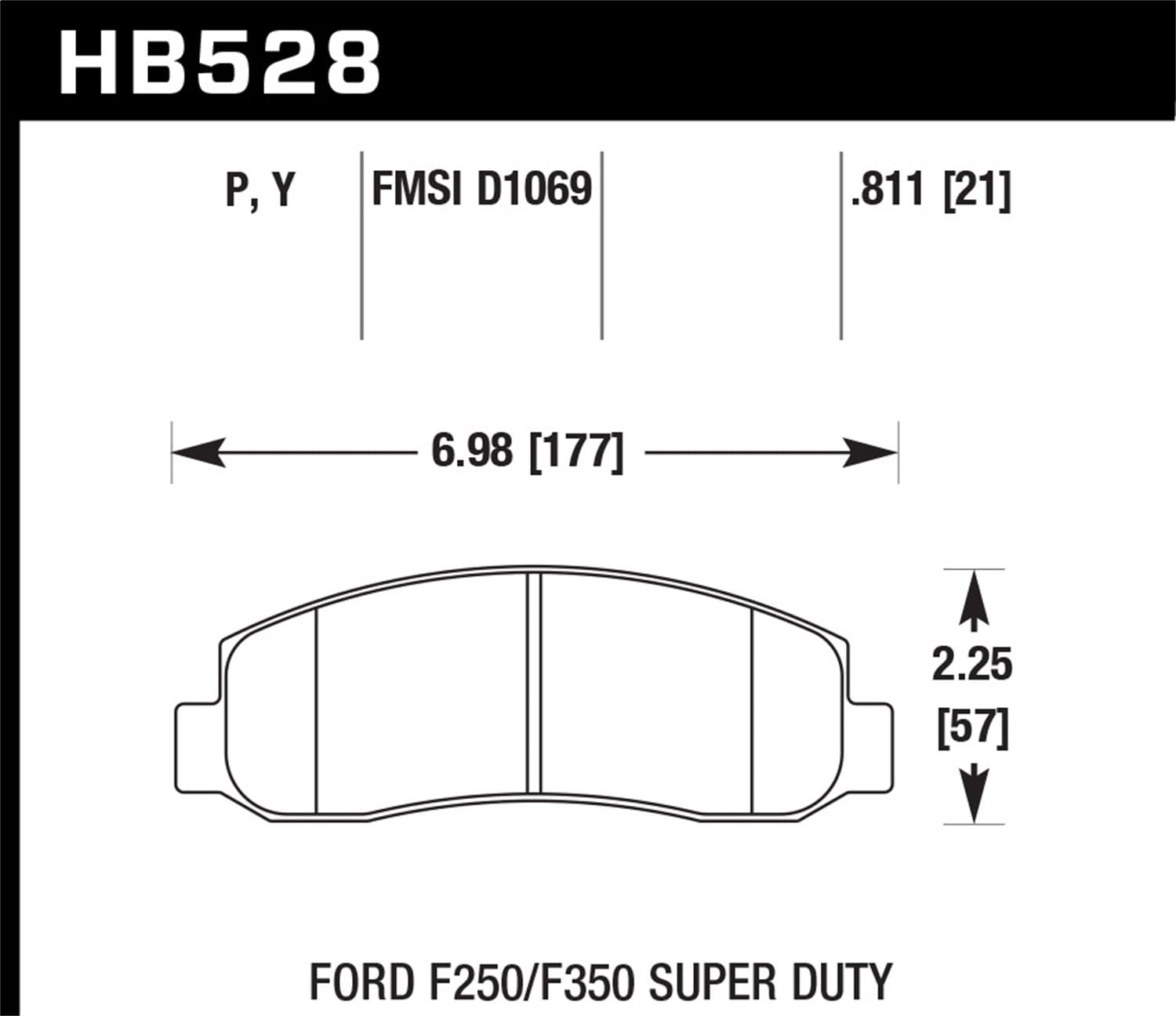 SuperDuty Disc Brake Pad