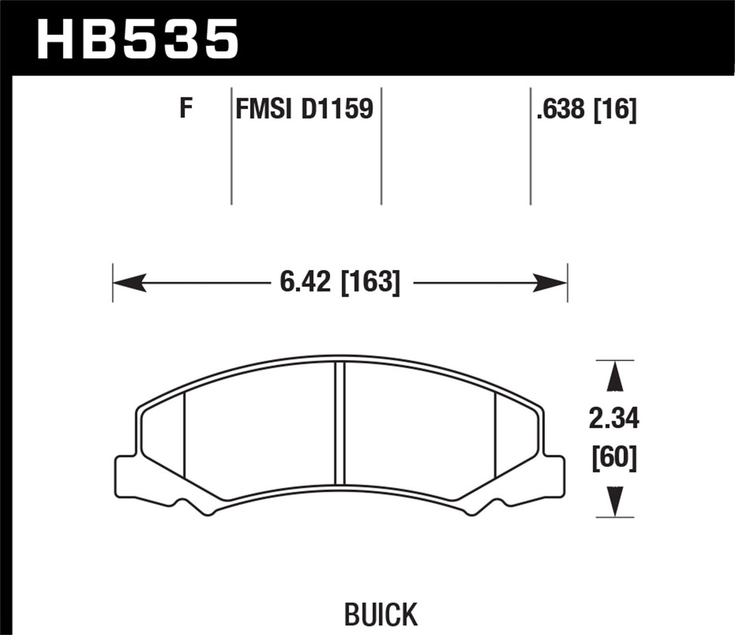 HPS Disc Brake Pad