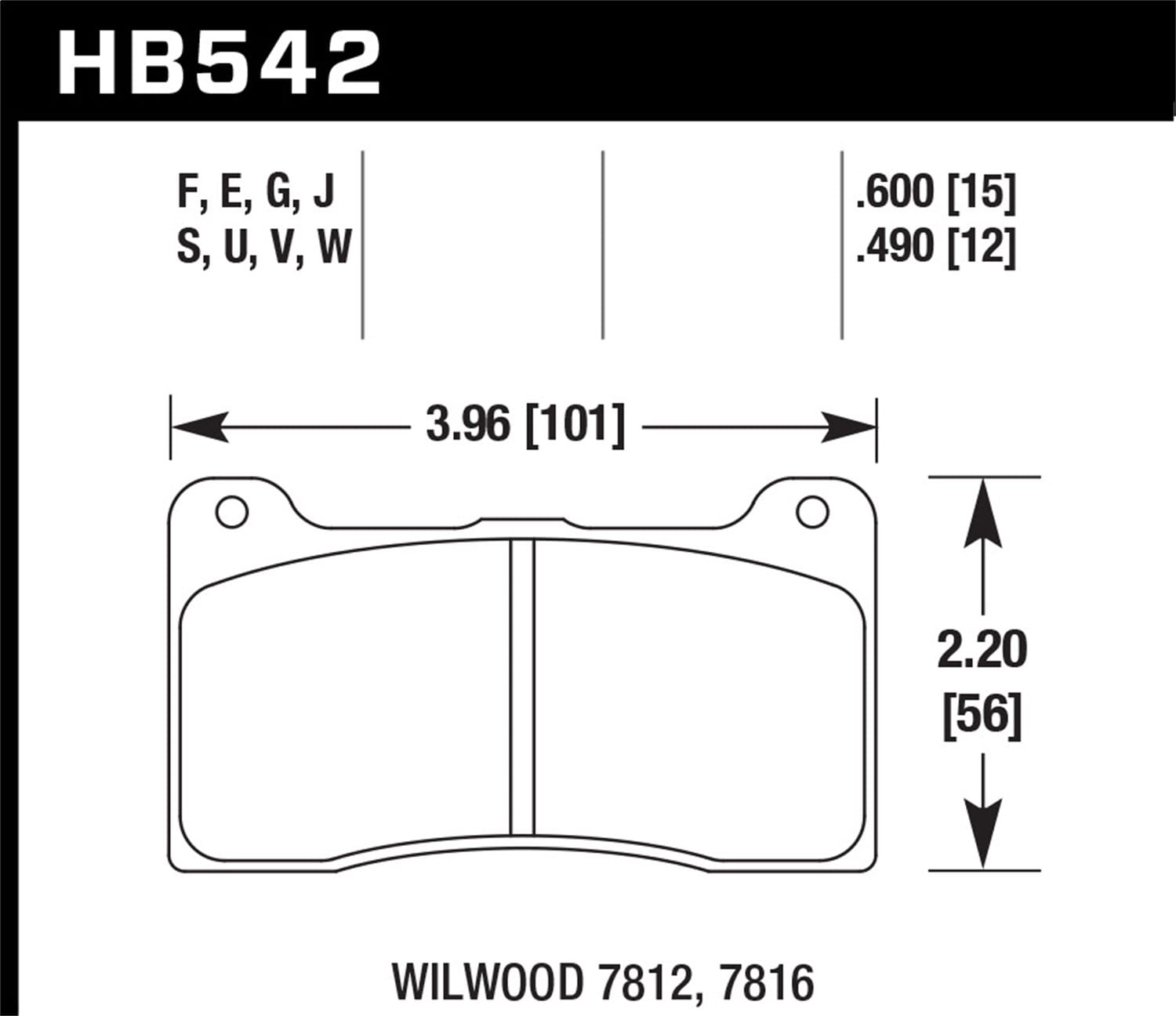 HPS 5.0 Disc Brake Pad