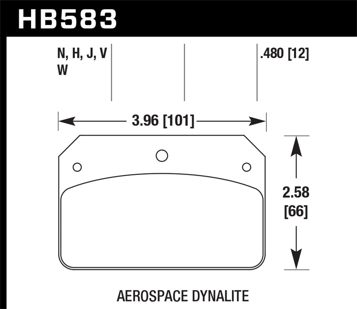 HPS Disc Brake Pad