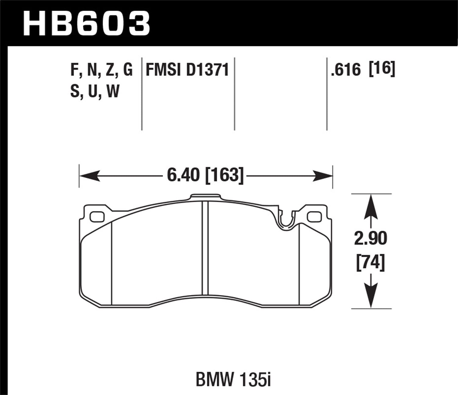 HPS 5.0 Disc Brake Pad