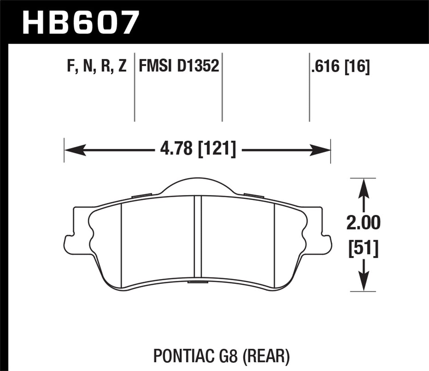 HPS 5.0 Disc Brake Pad