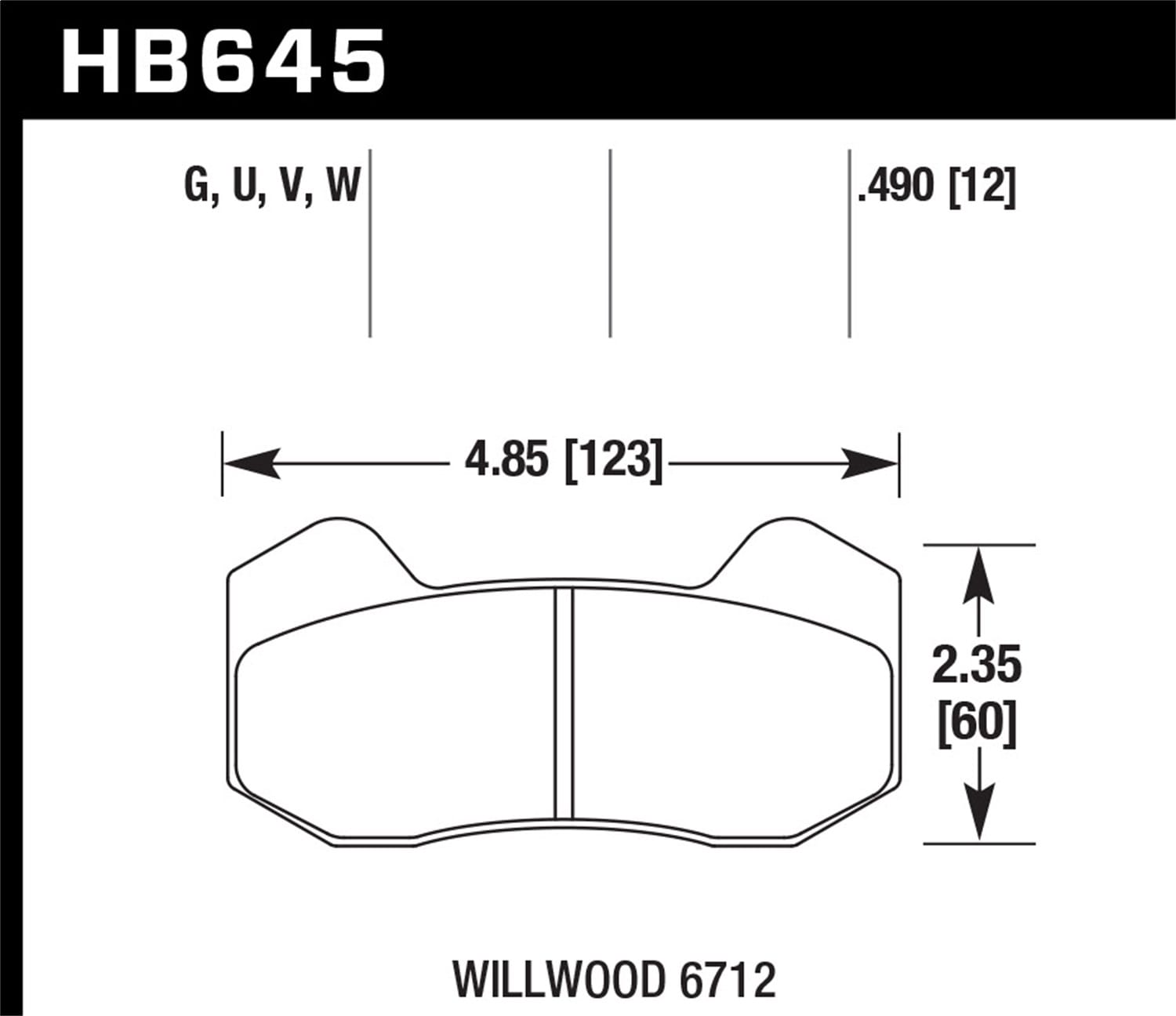 HPS 5.0 Disc Brake Pad