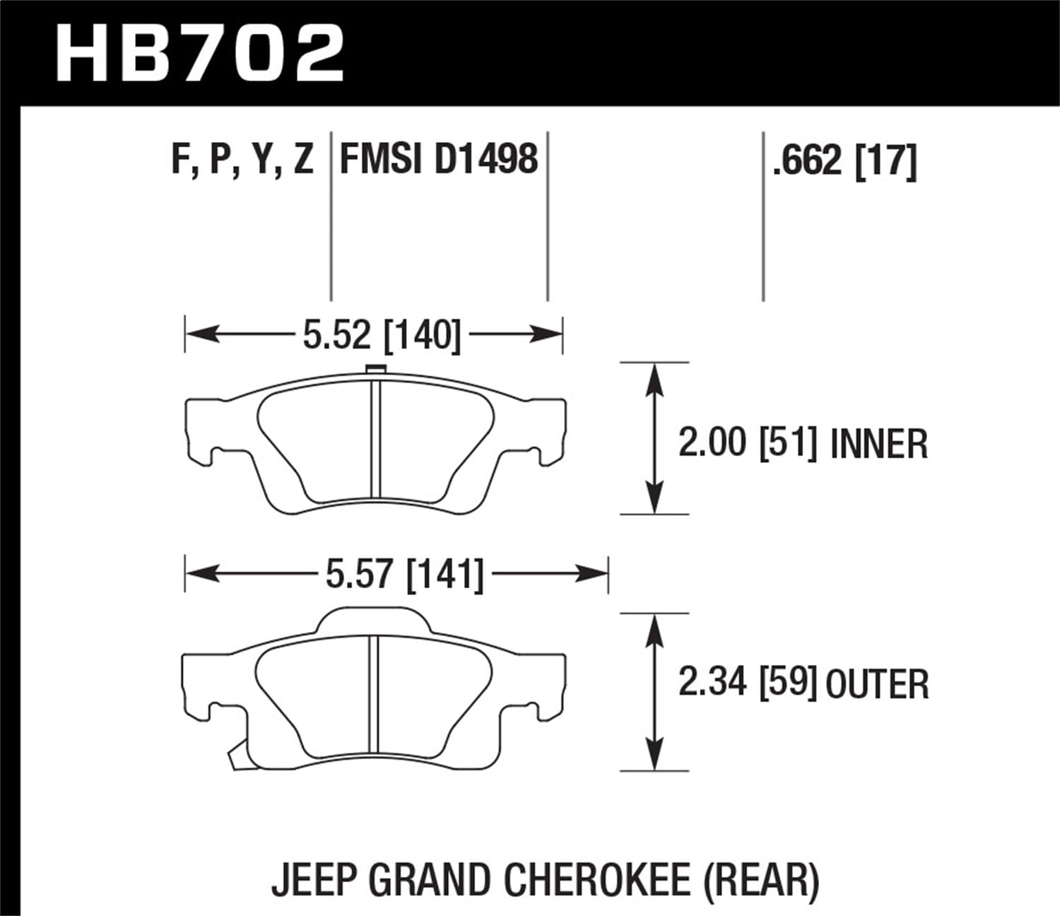 SuperDuty Disc Brake Pad