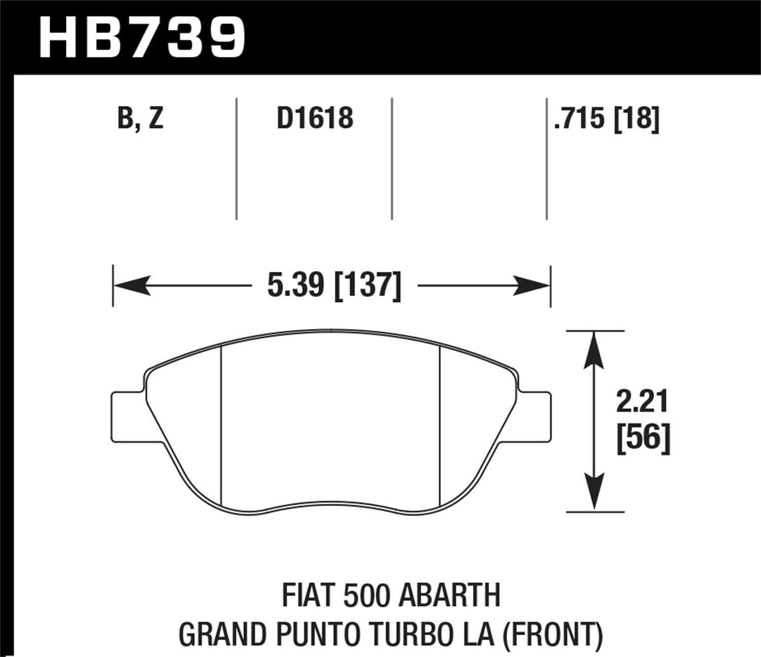 HPS 5.0 Disc Brake Pad