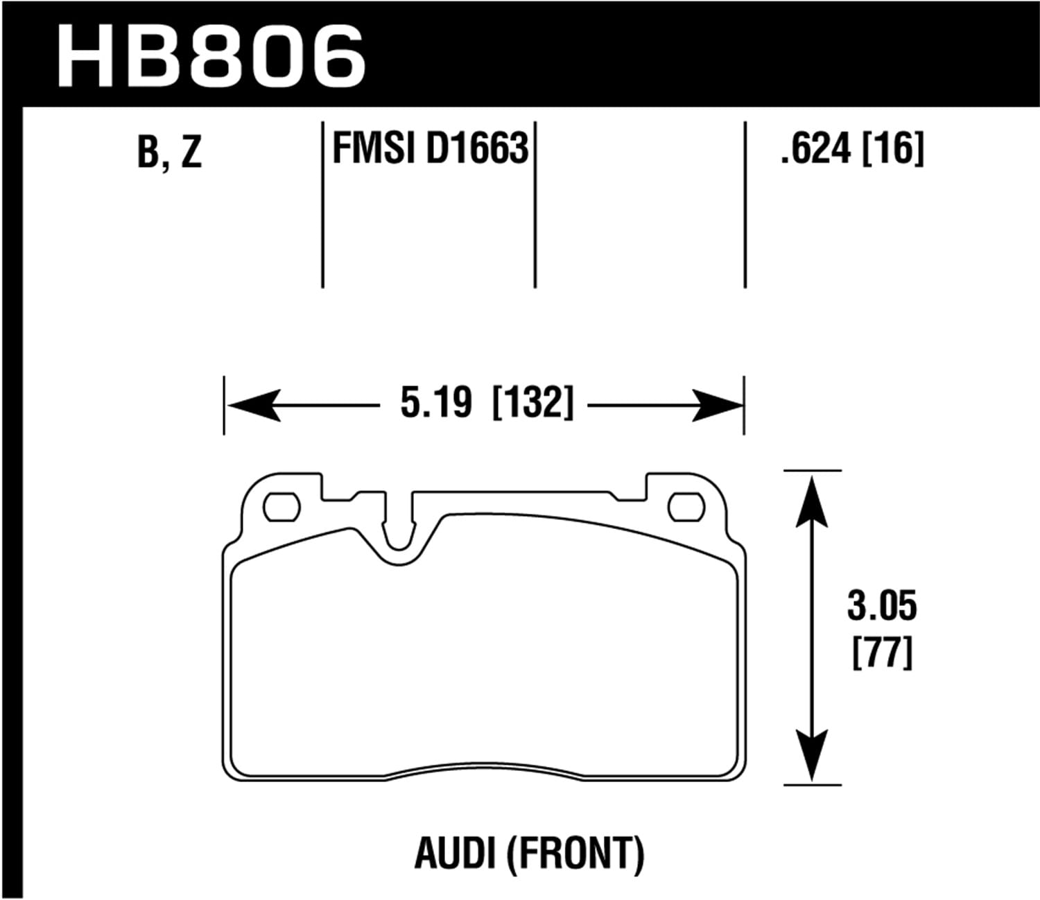 HPS 5.0 Disc Brake Pad
