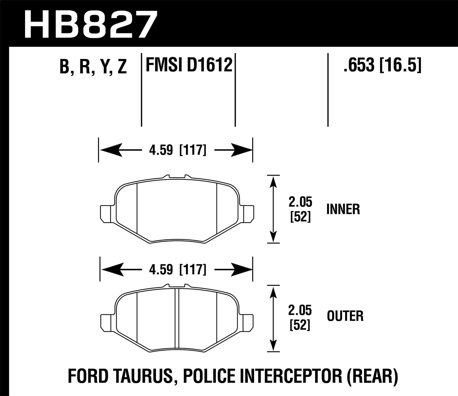HPS 5.0 Disc Brake Pad