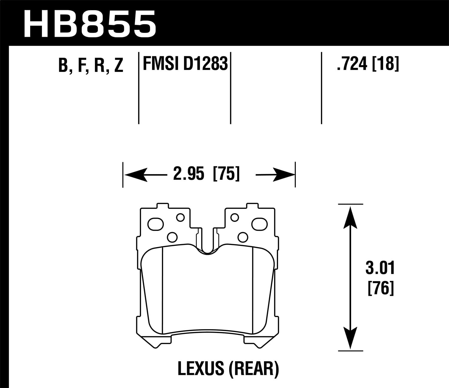Performance Ceramic Disc Brake Pad