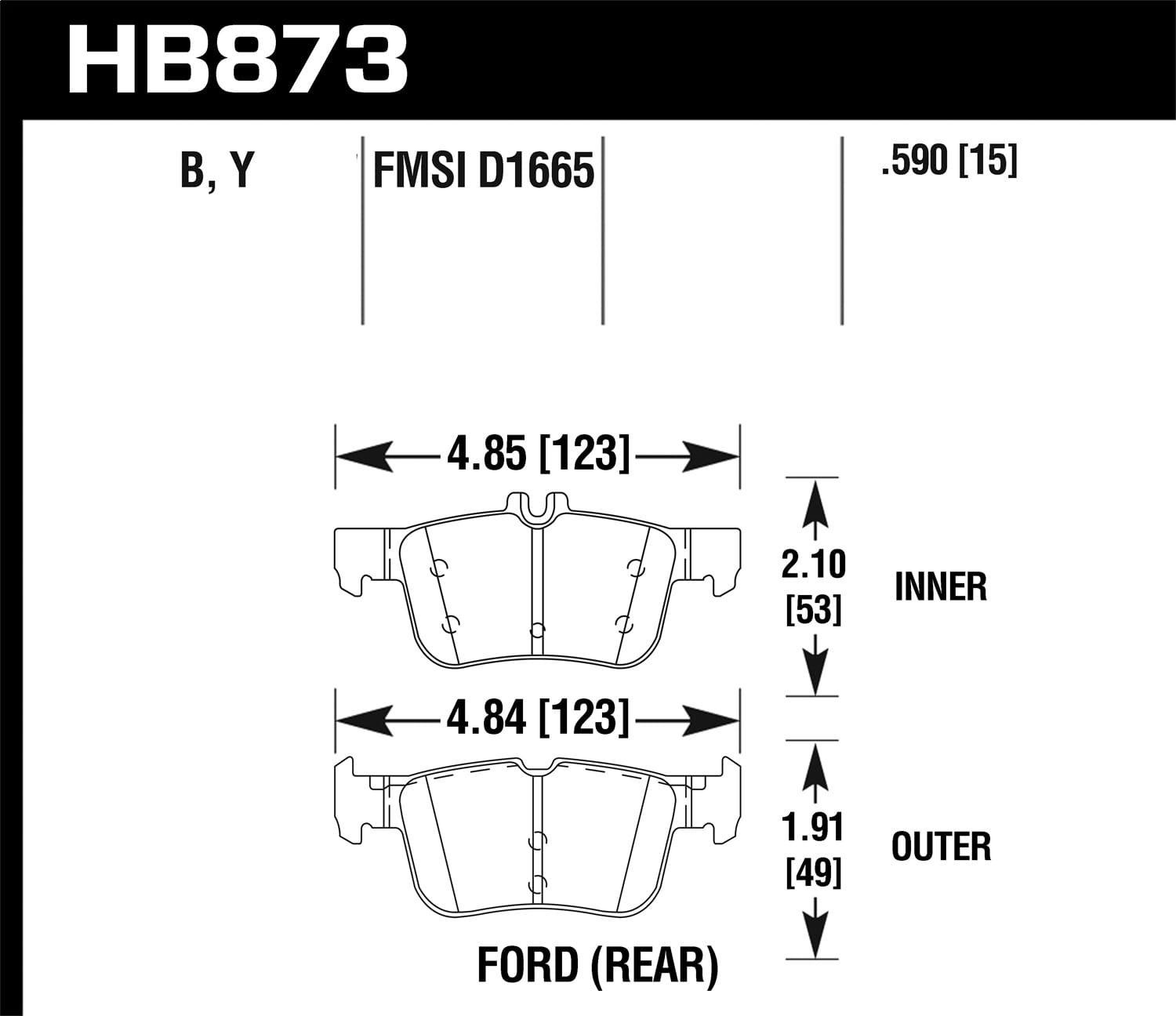 HPS 5.0 Disc Brake Pad