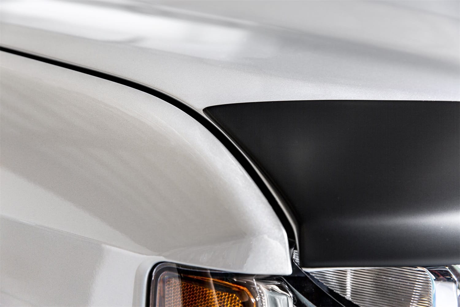 Aeroskin Hood Protector; Matte Black Low Profile