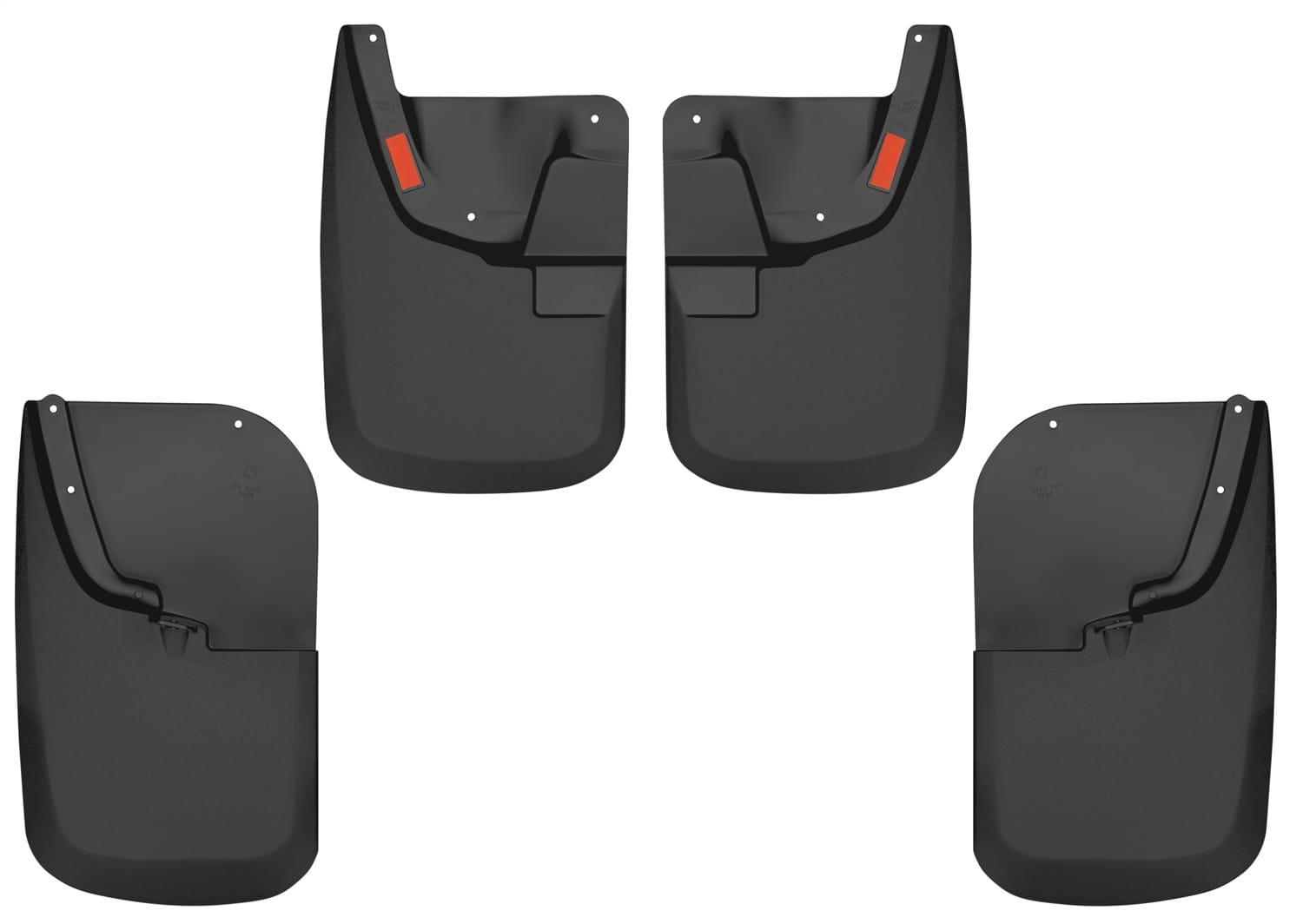 Custom Mud Guards-Front and Rear Mud Guard Set