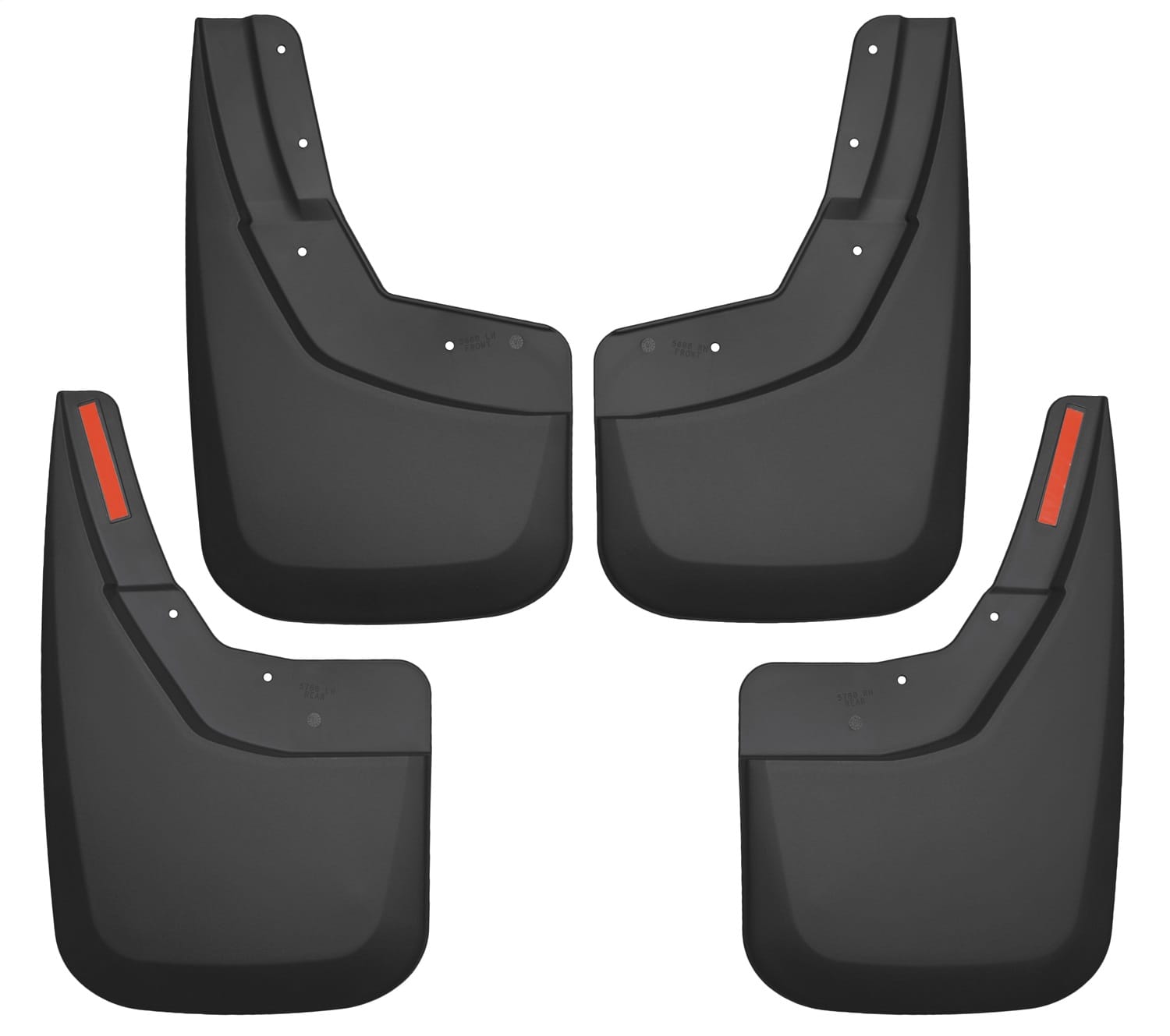 Custom Mud Guards-Front and Rear Mud Guard Set