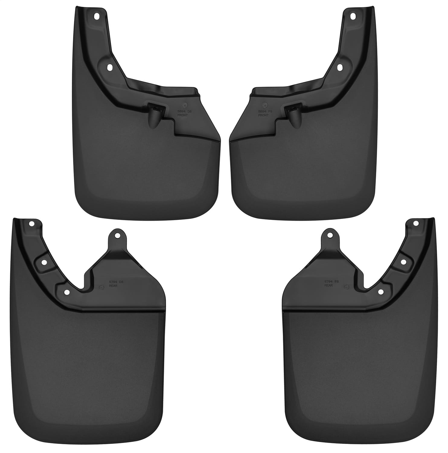 Custom Mud Guards-Front and Rear Mud Guard Set