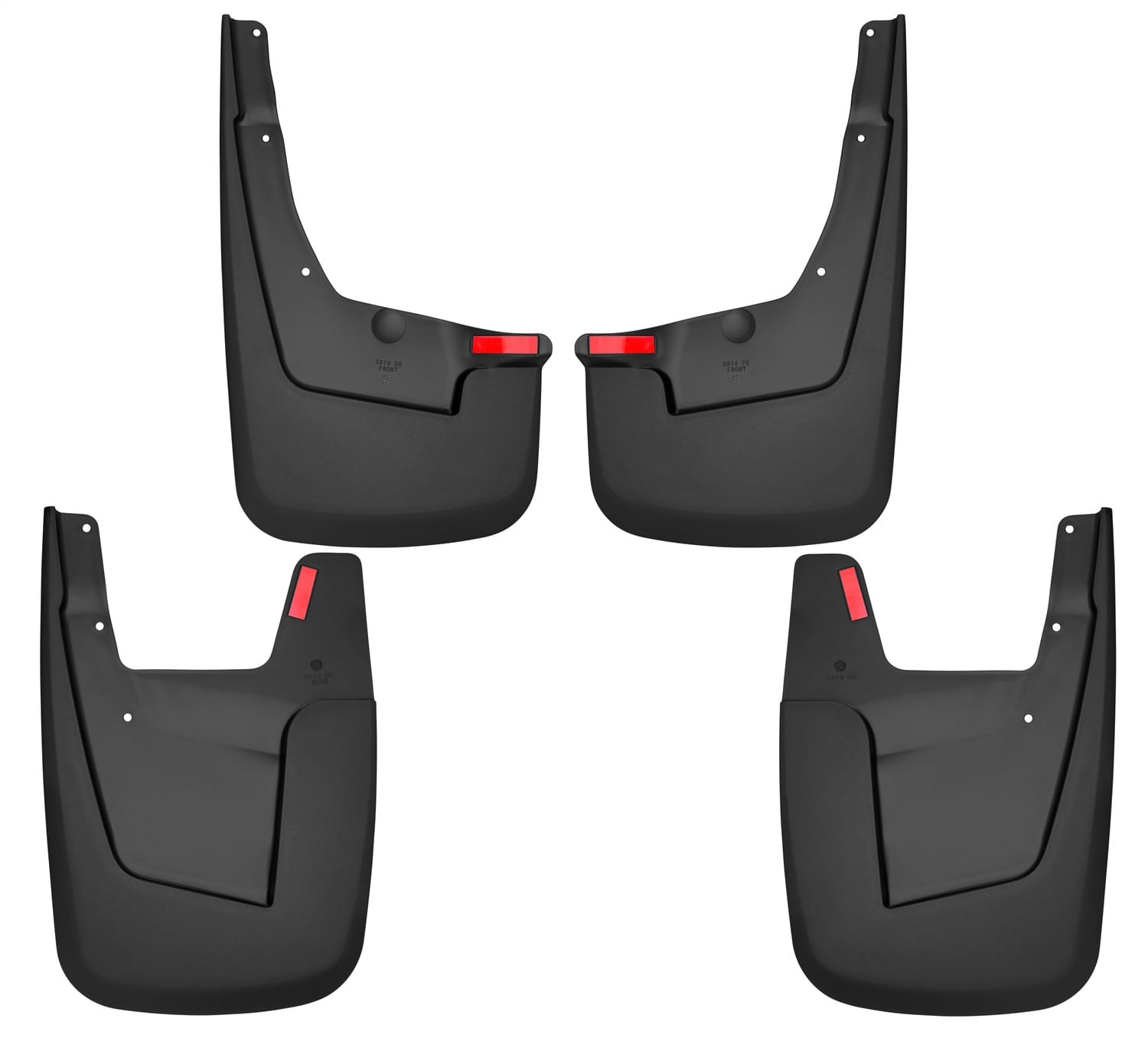Custom Mud Guards-Front and Rear Mud Guard Set