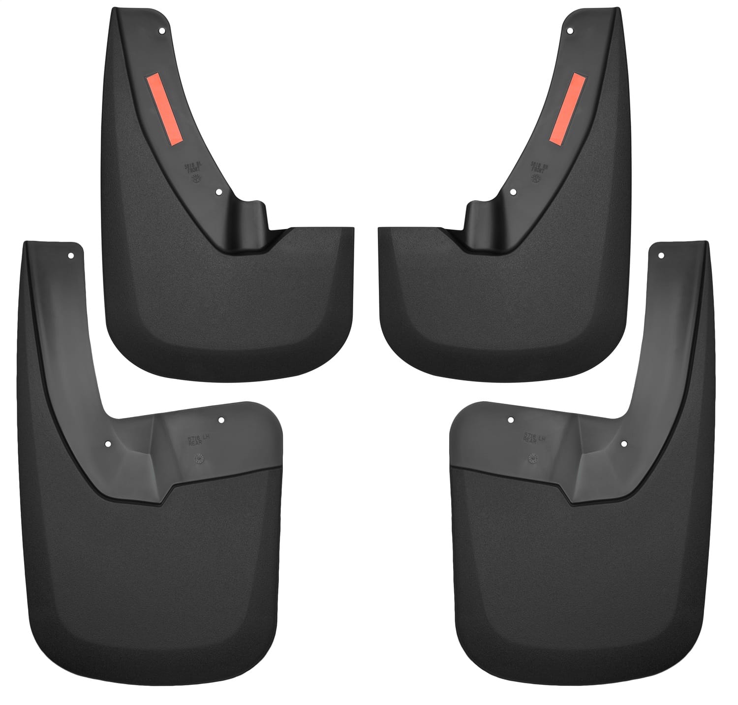 Custom Mud Guards-Front and Rear Mud Guard Set