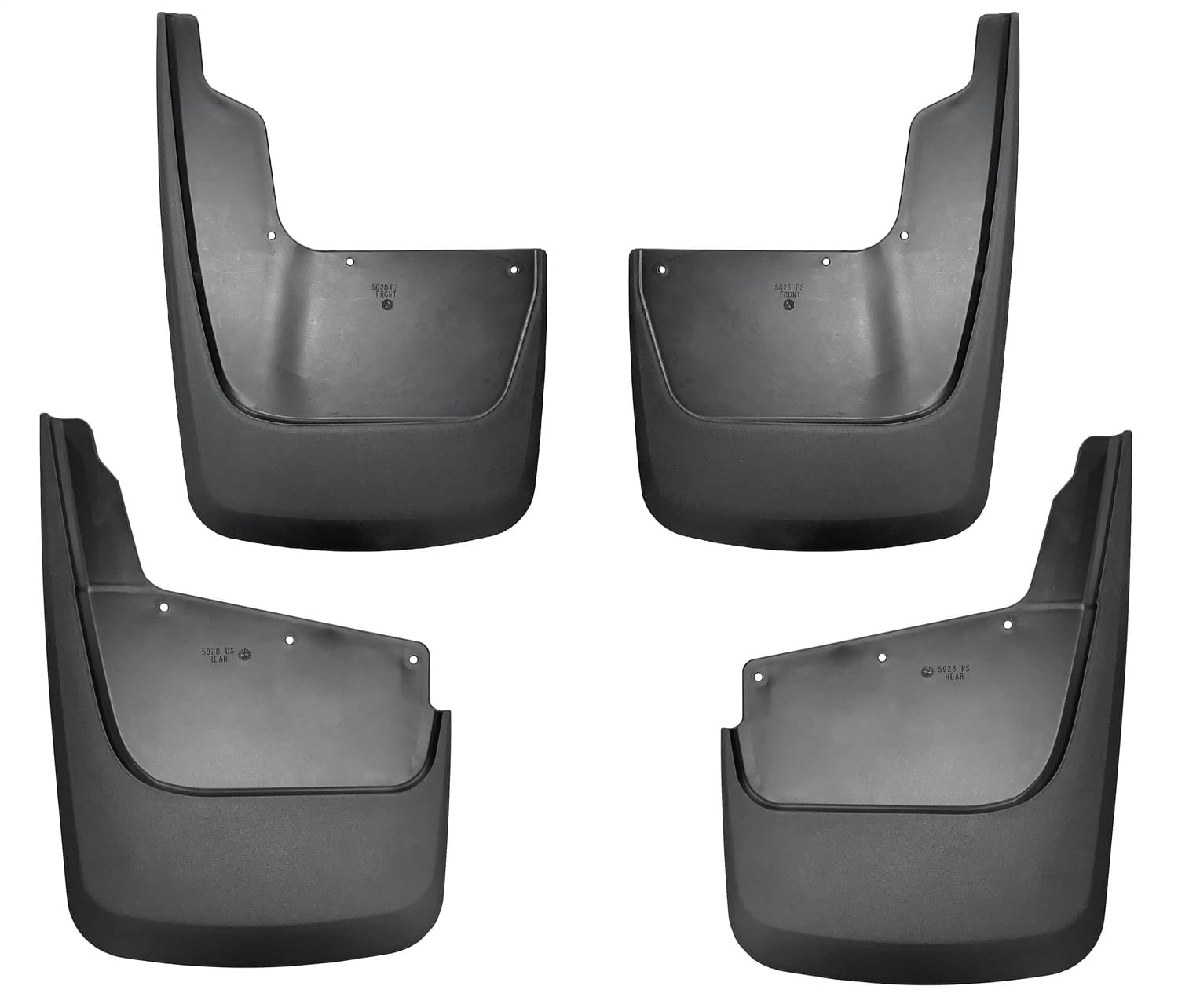 Custom Mud Guards-Front and Rear Mud Guard Set