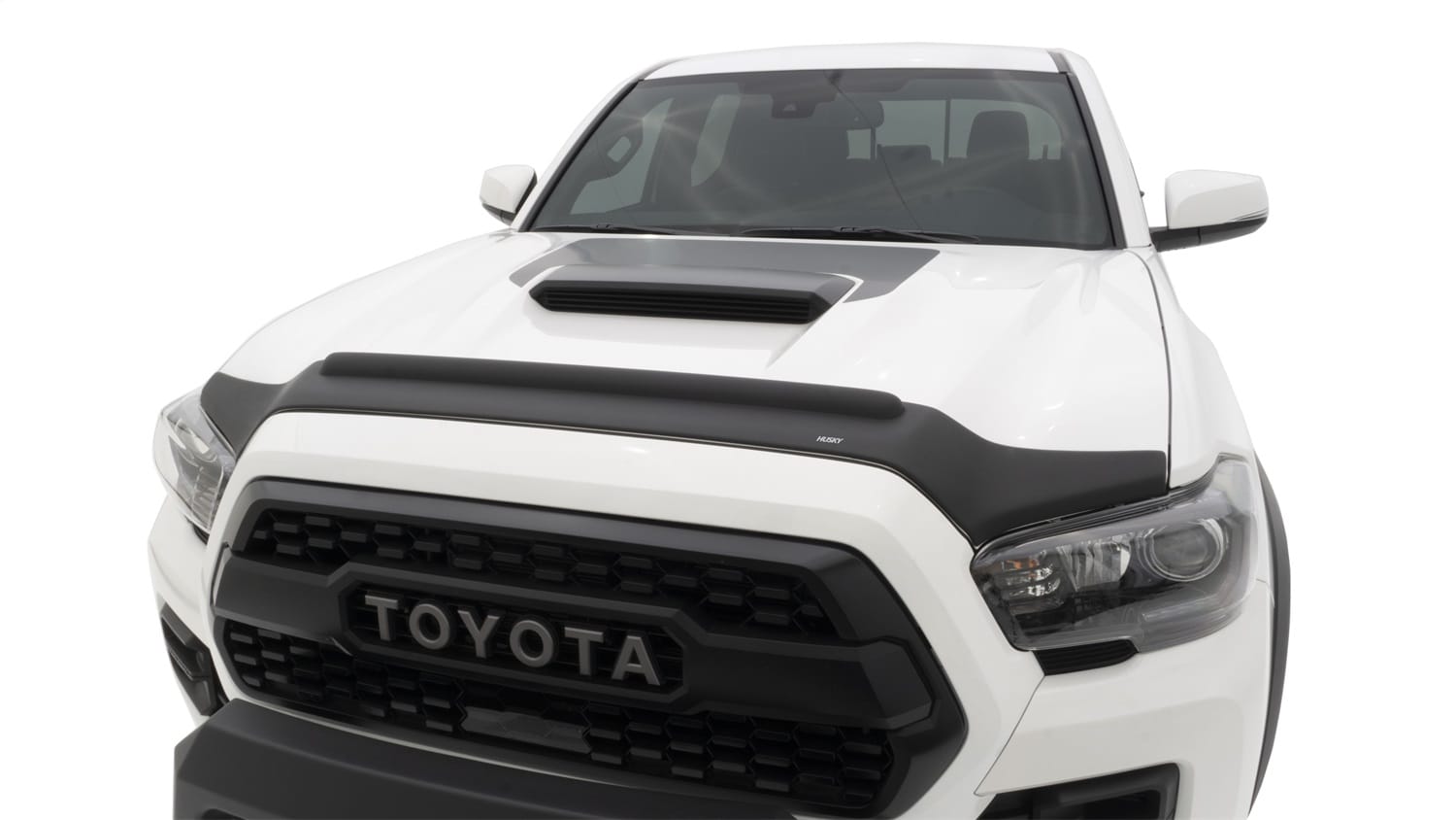 Aeroskin II Hood Protector; Matte Black Low Profile
