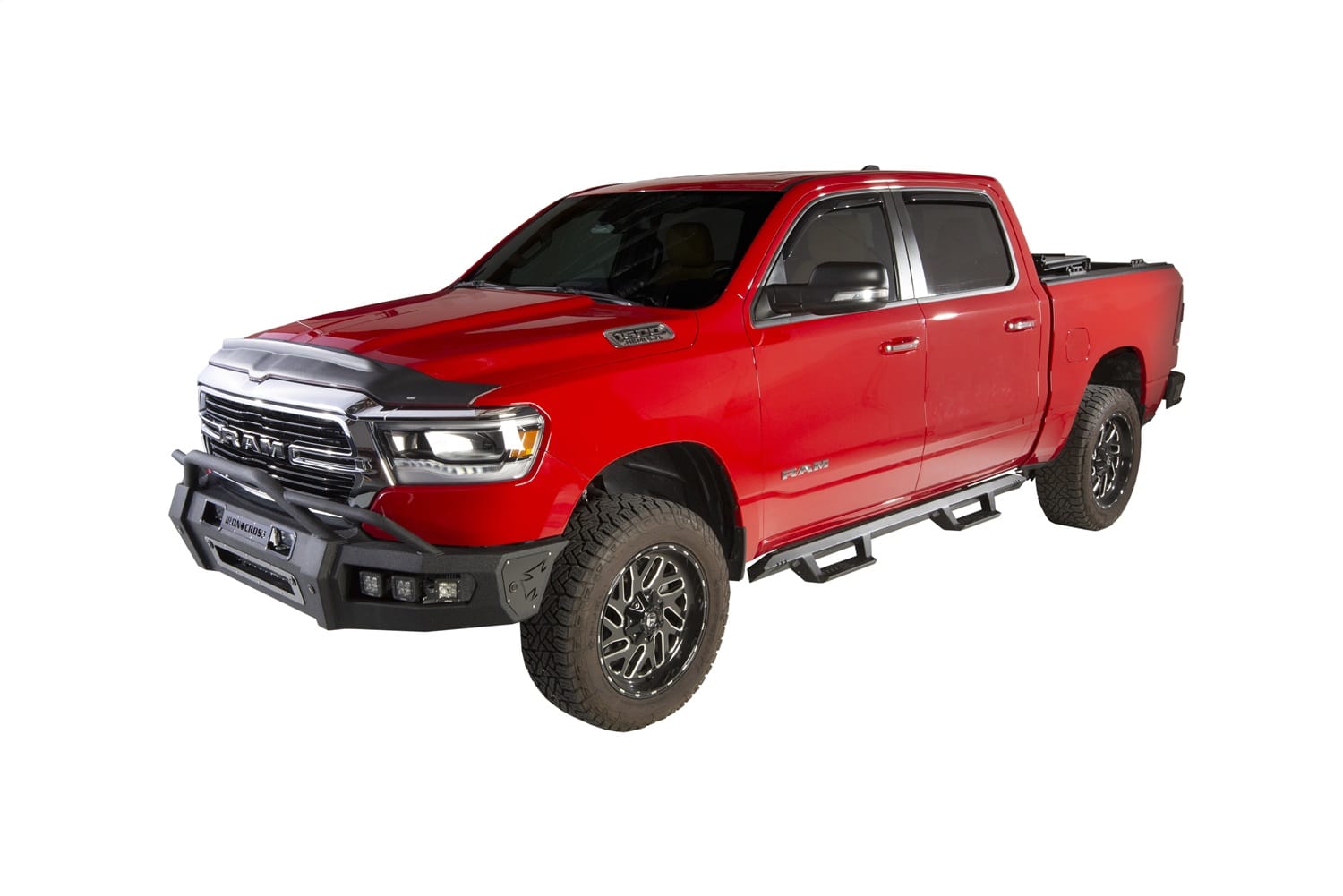 Aeroskin II Hood Protector; Matte Black Low Profile