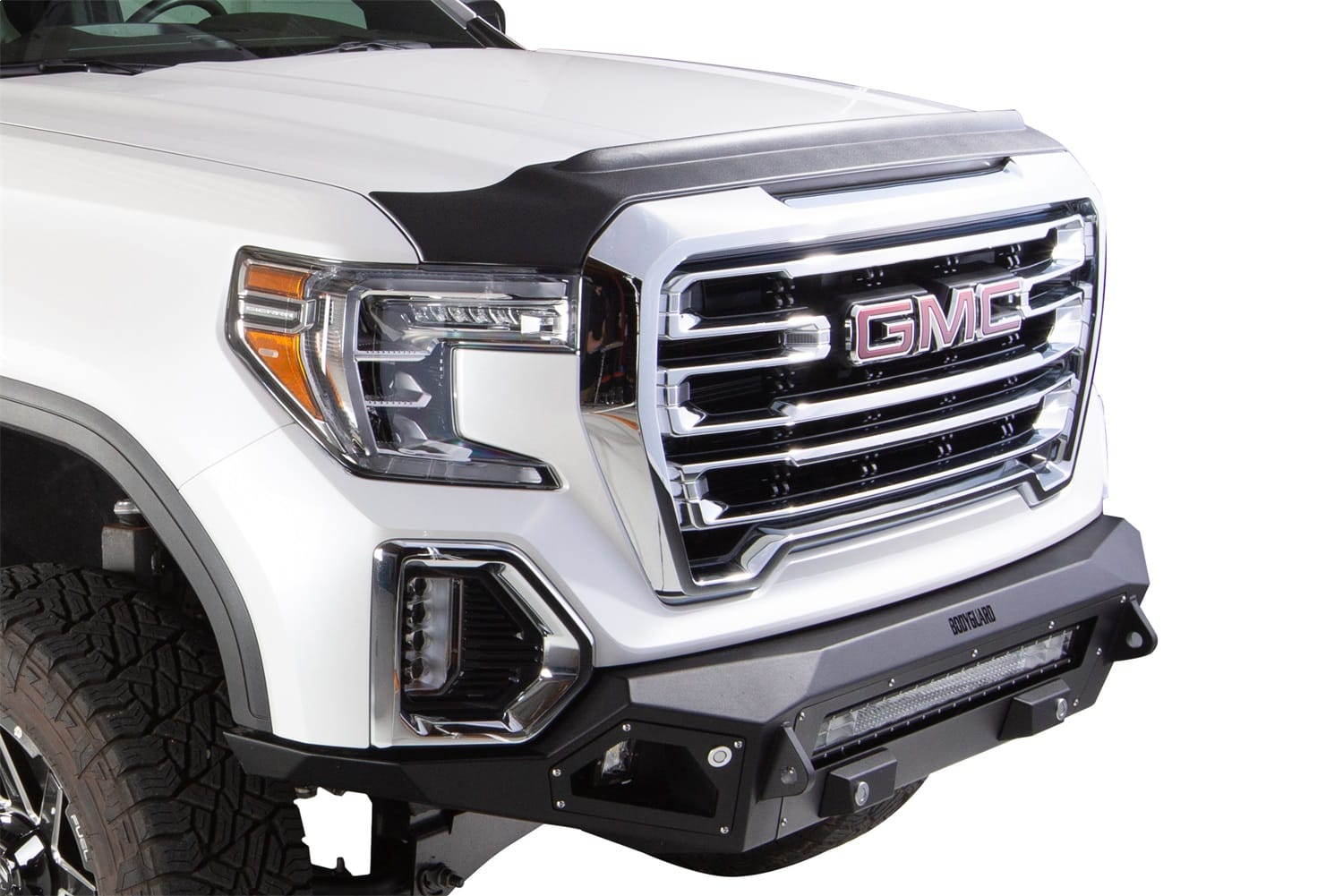 Aeroskin II Hood Protector; Matte Black Low Profile