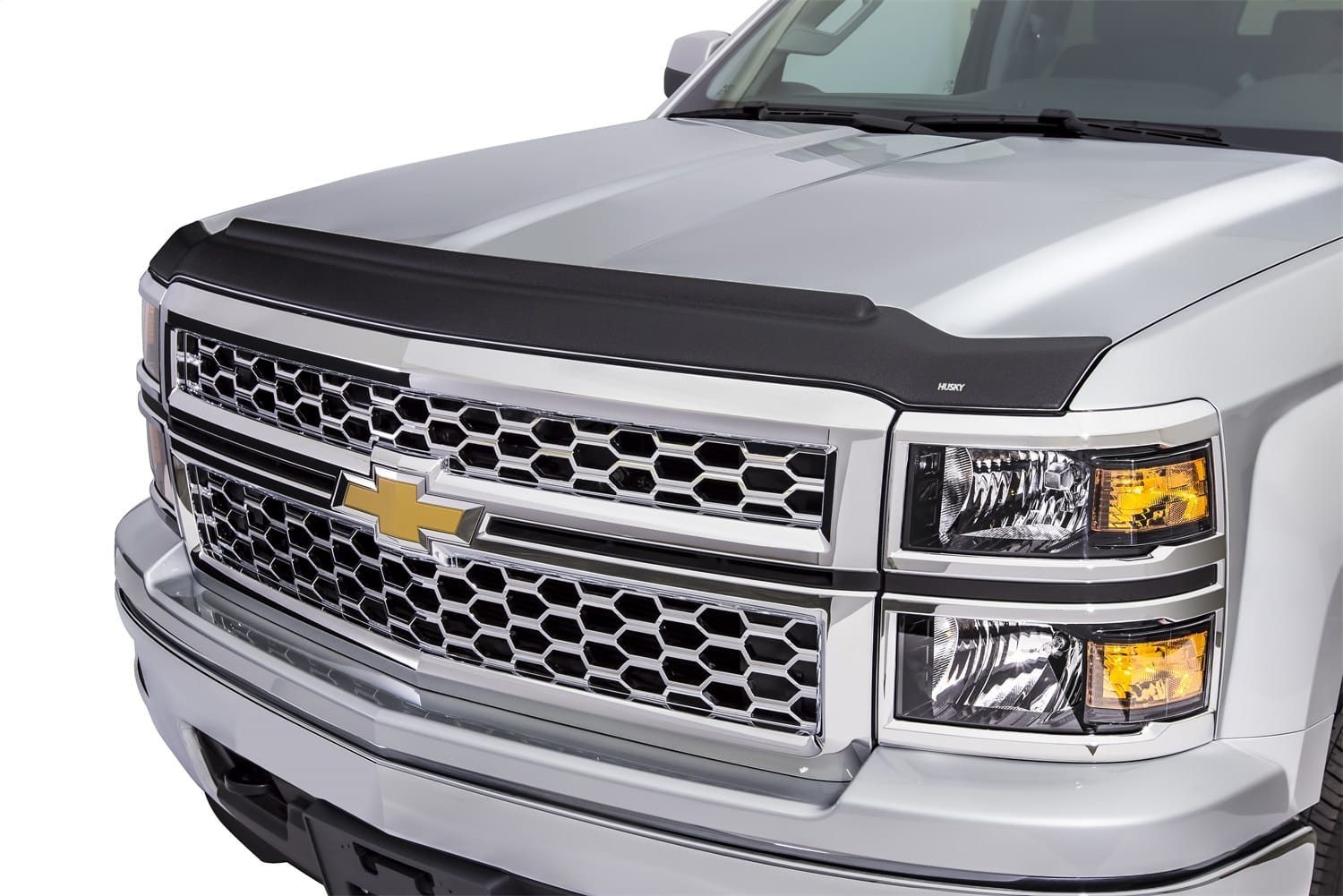 Aeroskin II Hood Protector; Matte Black Low Profile