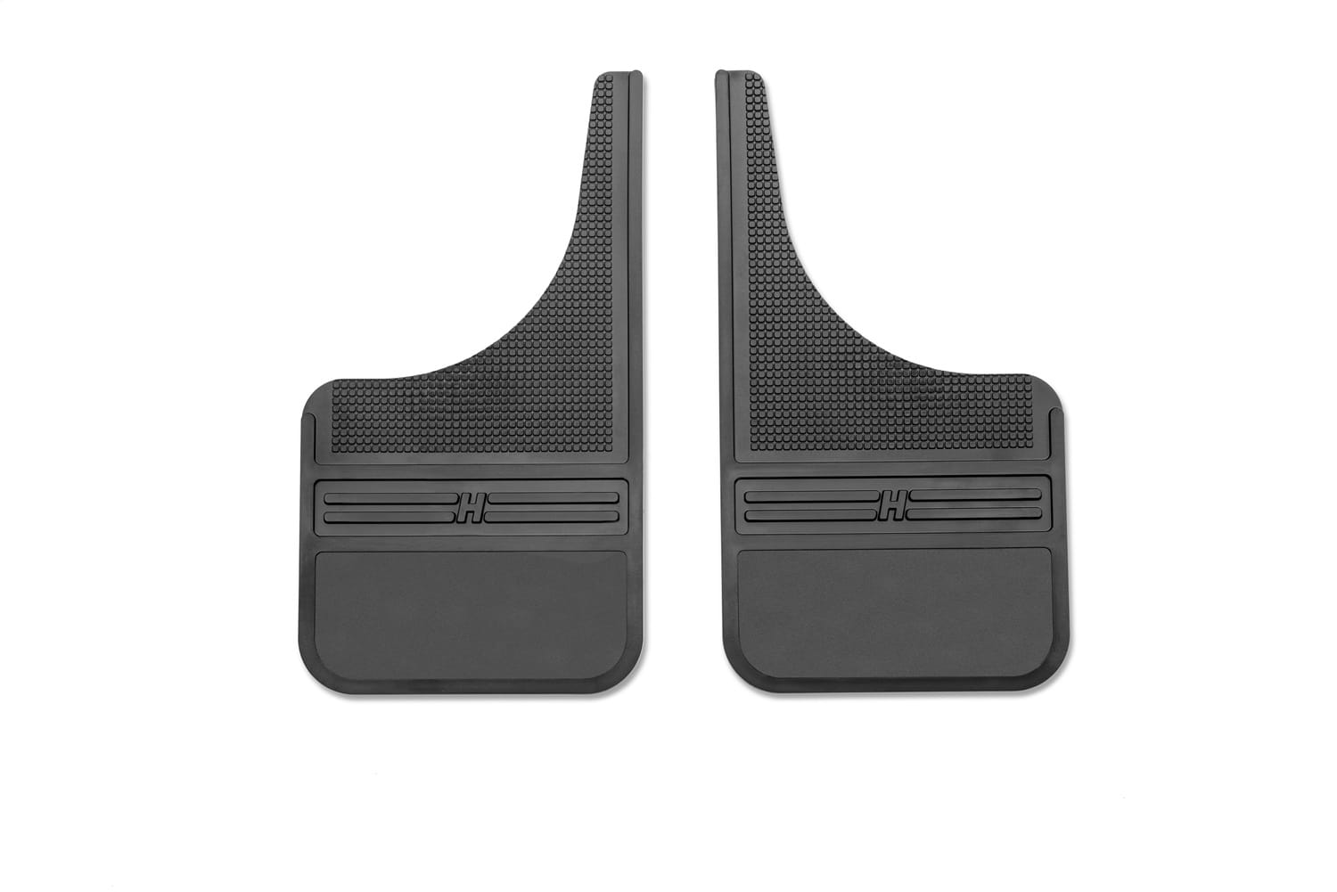 MudDog Mud Flaps-Rubber Front Mud Flaps-12IN w/o Weight