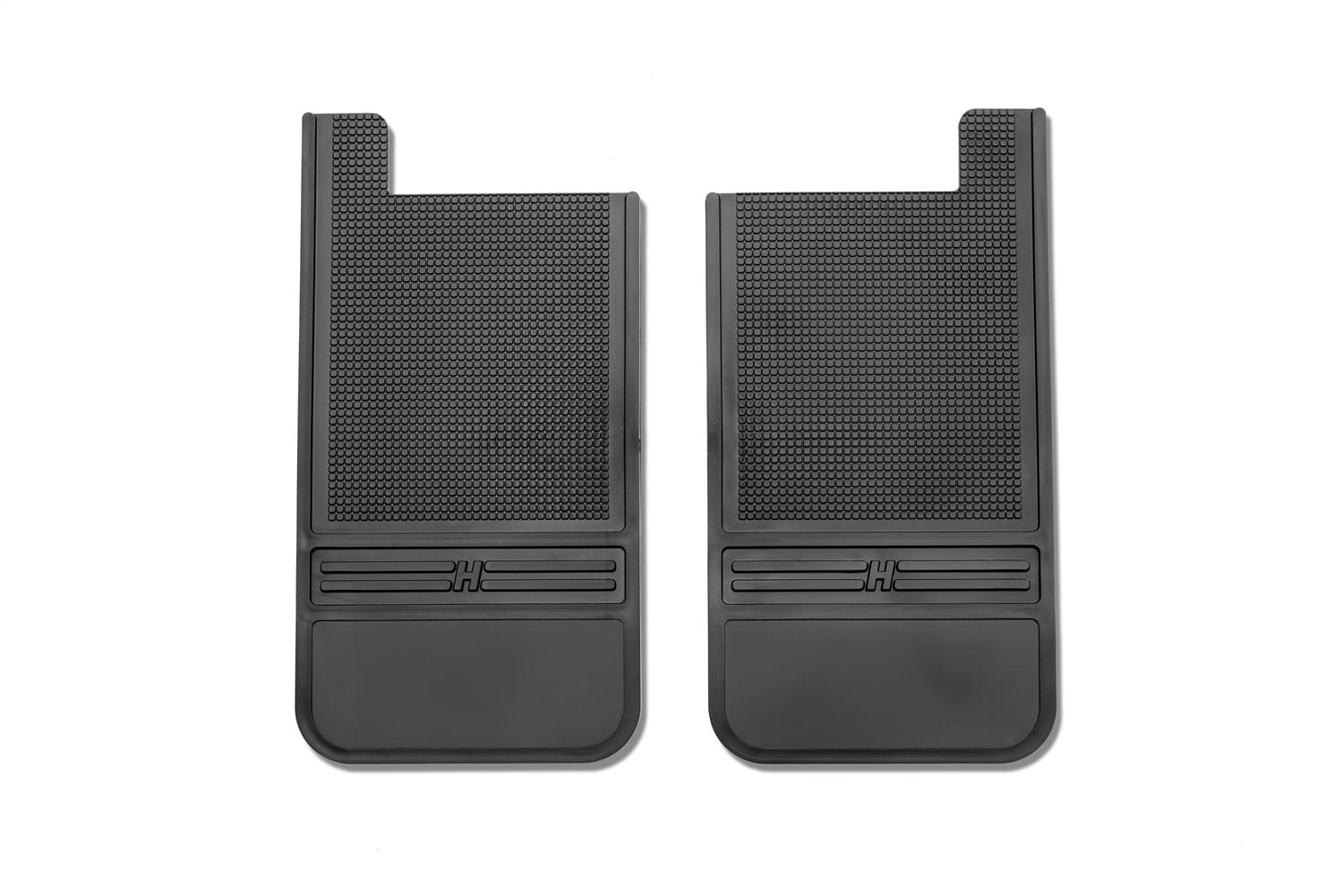 MudDog Mud Flaps-Rubber Rear Mud Flaps-12IN w/o Weight