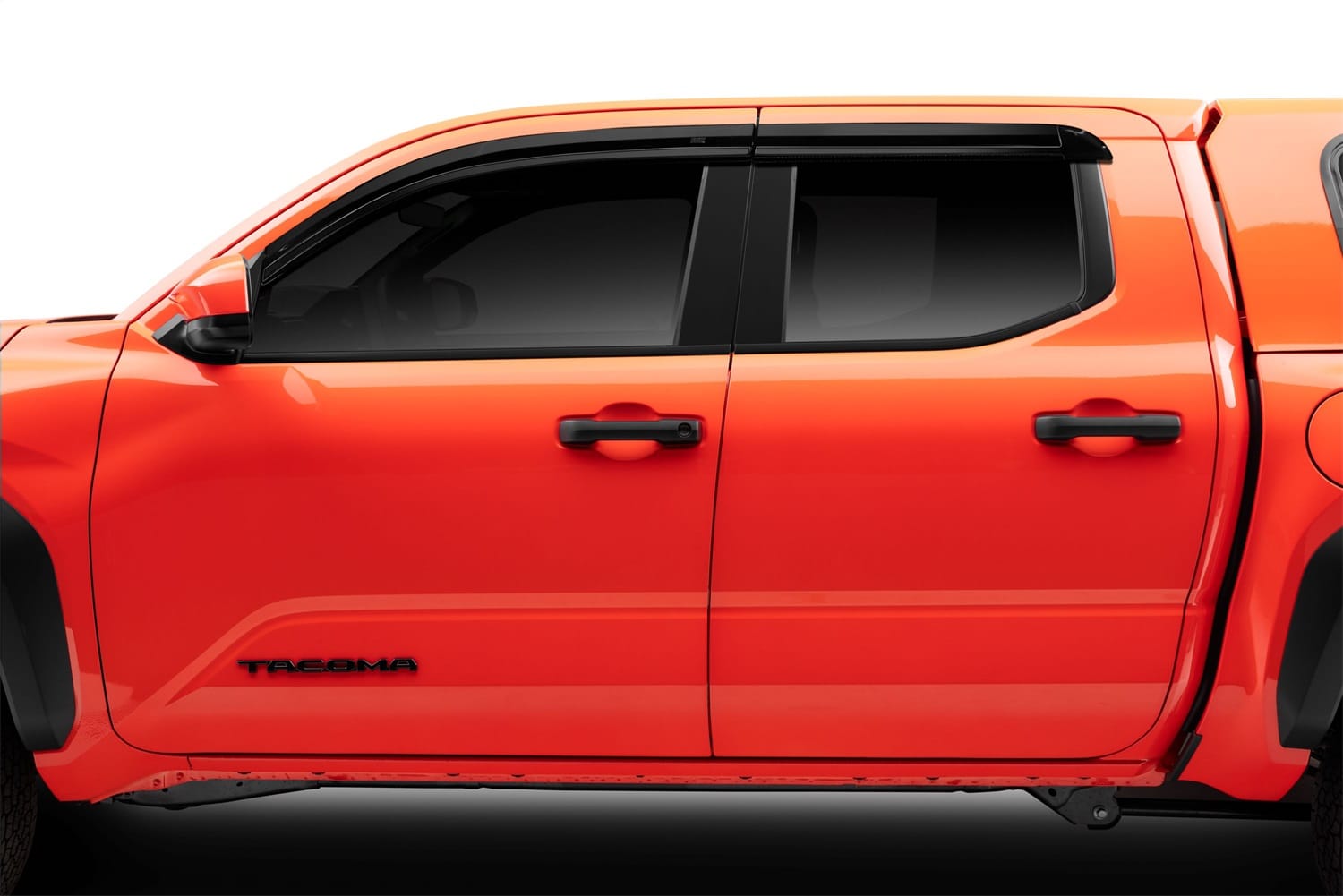 Low Profile Ventvisor Deflector; Smoke; 4 pc.