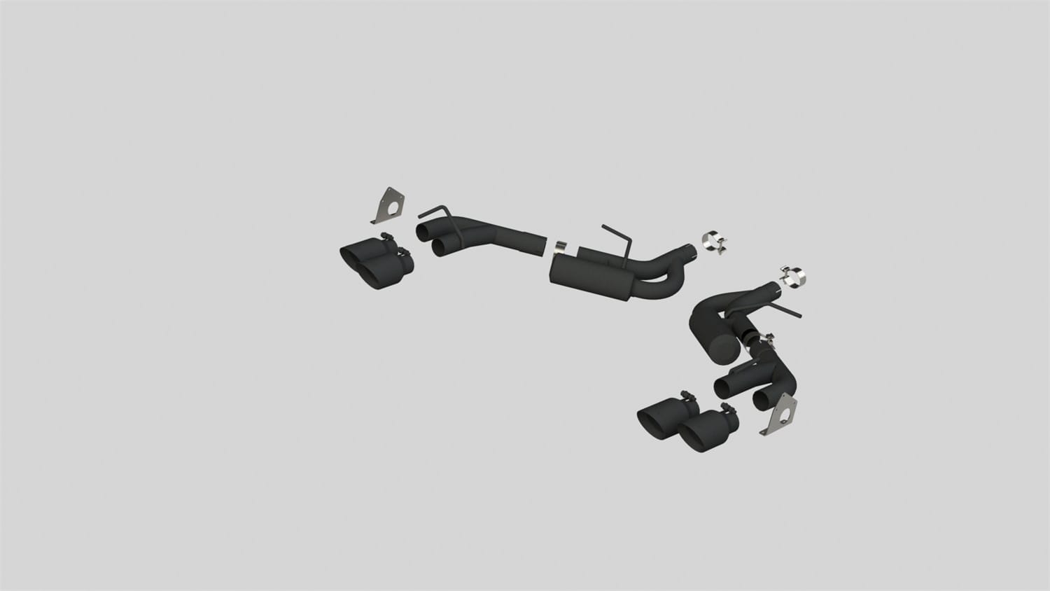 Armor BLK Axle Back Exhaust System