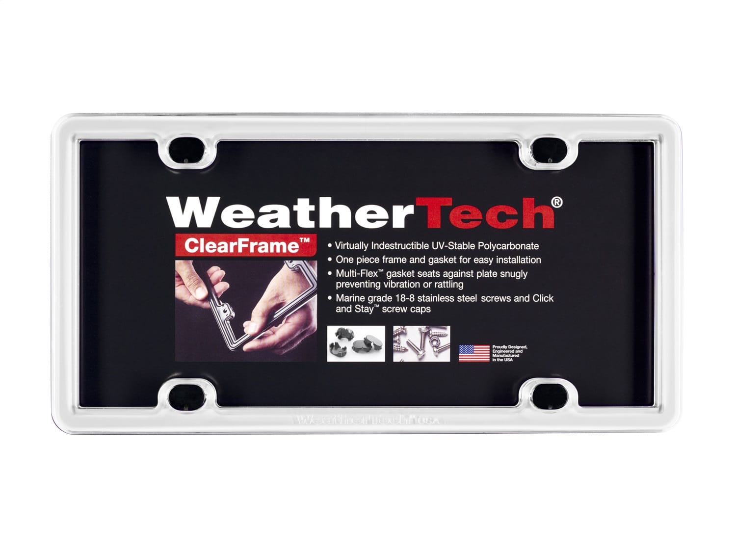 ClearFrame™ License Plate Frame