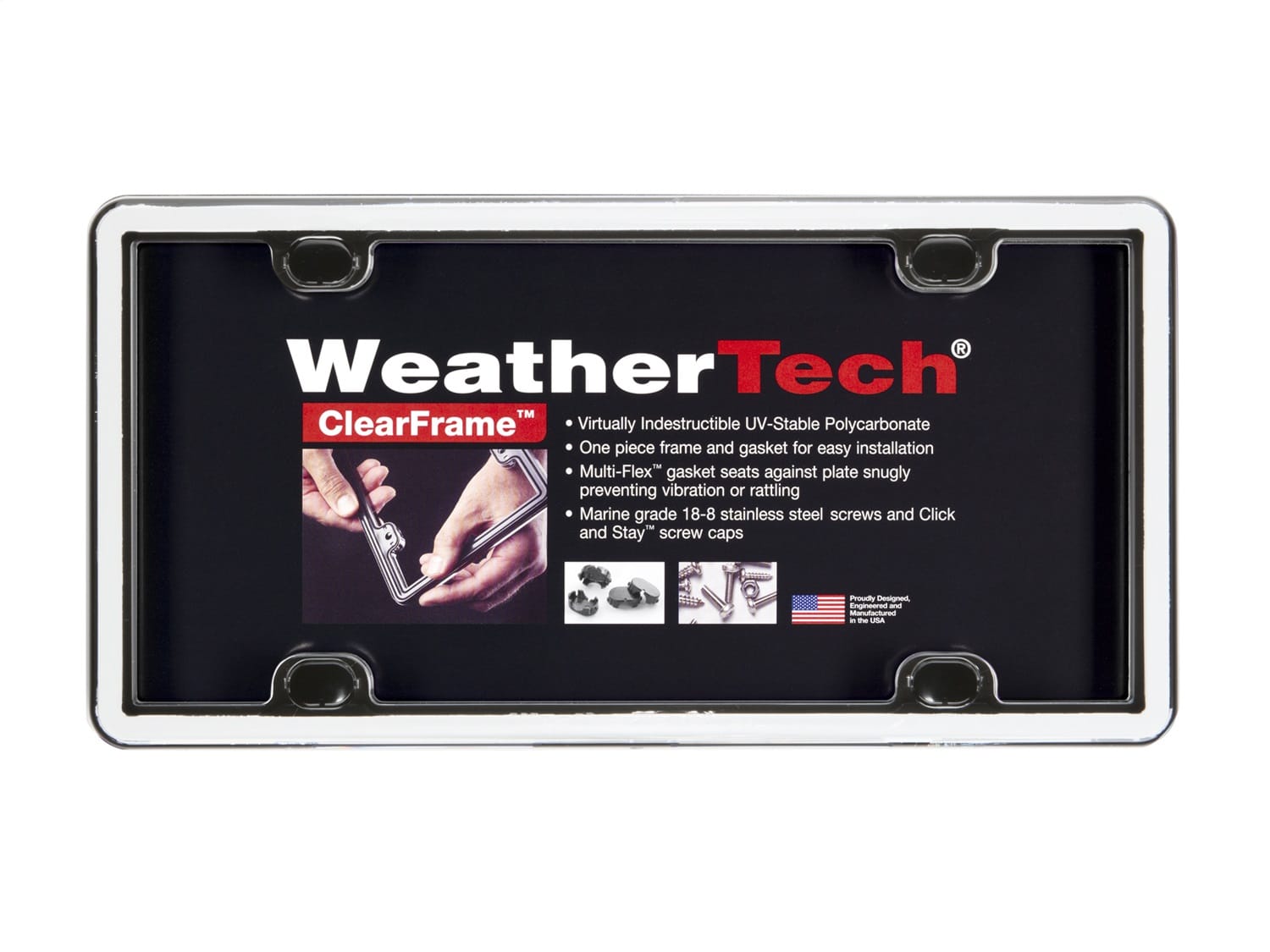 ClearFrame™ License Plate Frame