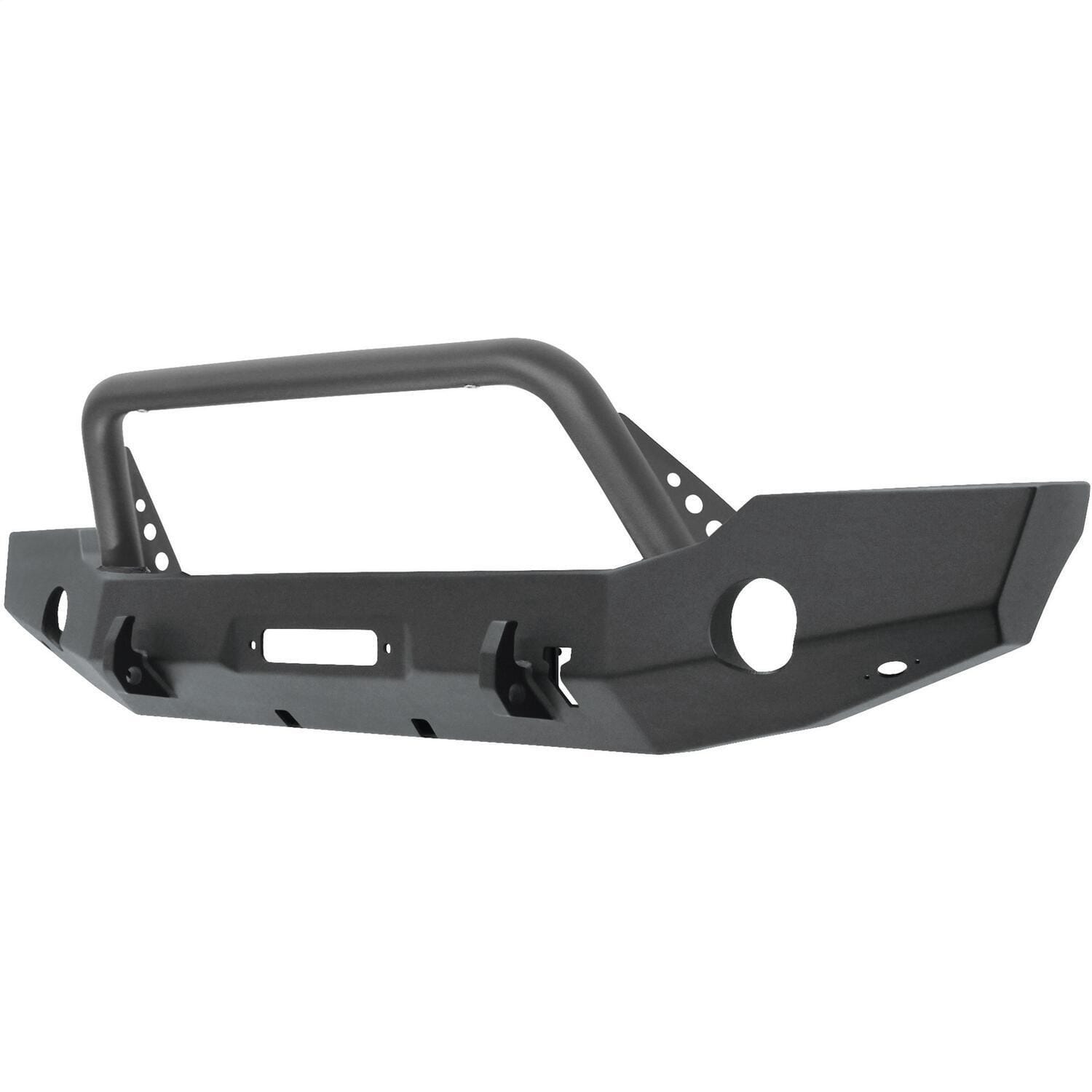 WJ2 Full Width Front Bumper w/Bull Bar